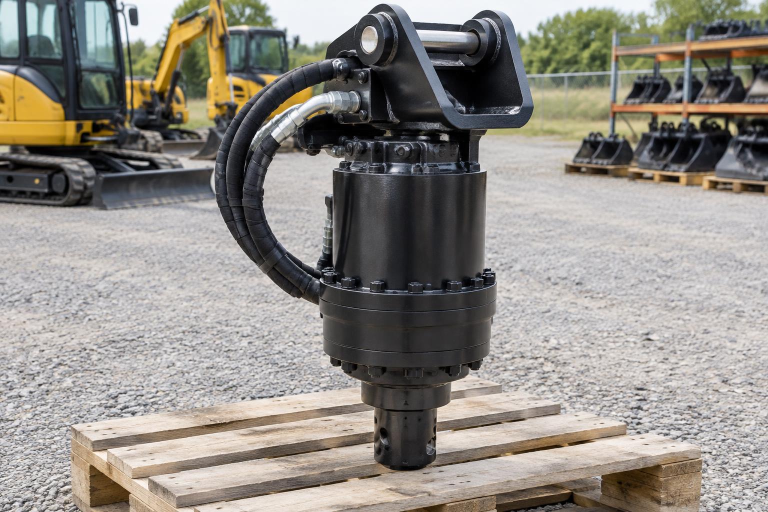 Excavator Auger Hire